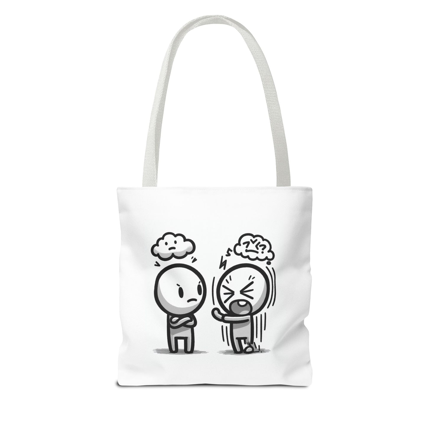 Funny Conflict Tote Bag