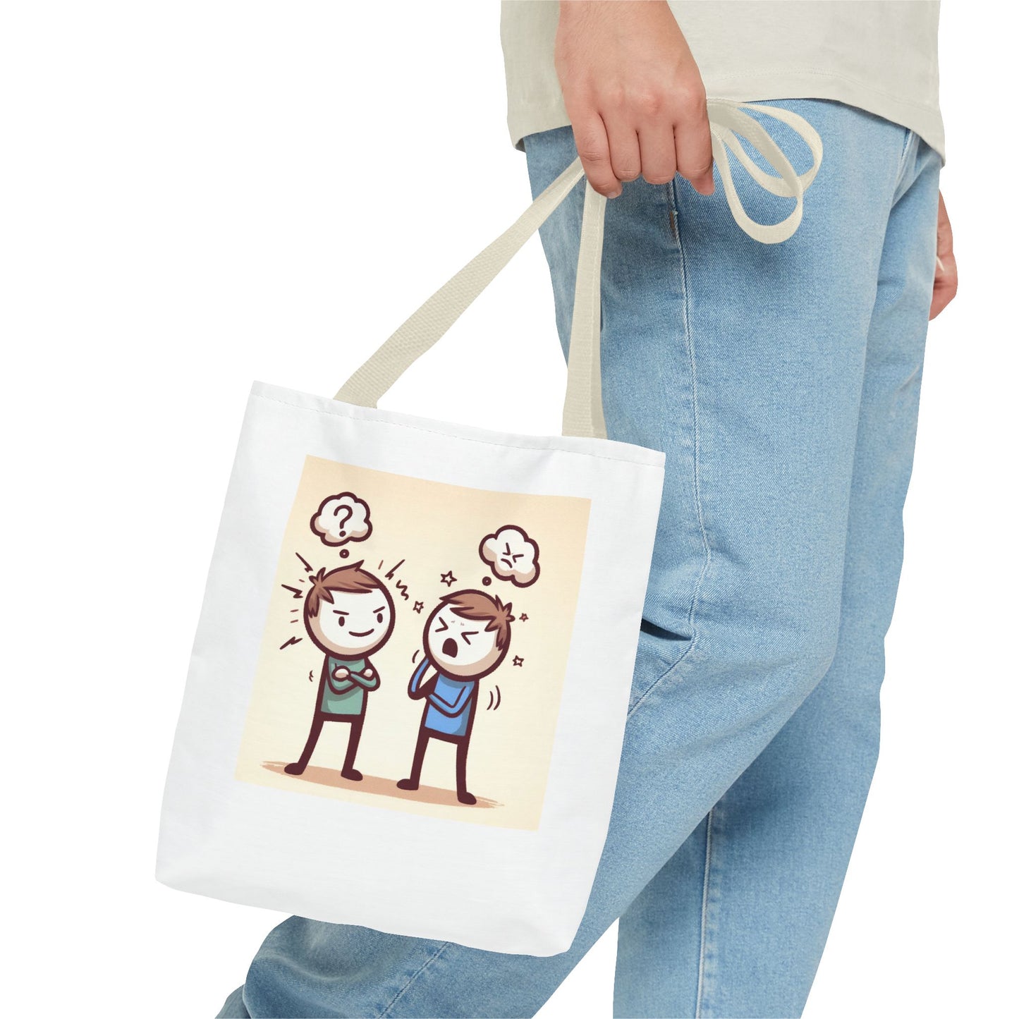 Funny Conflict Tote Bag