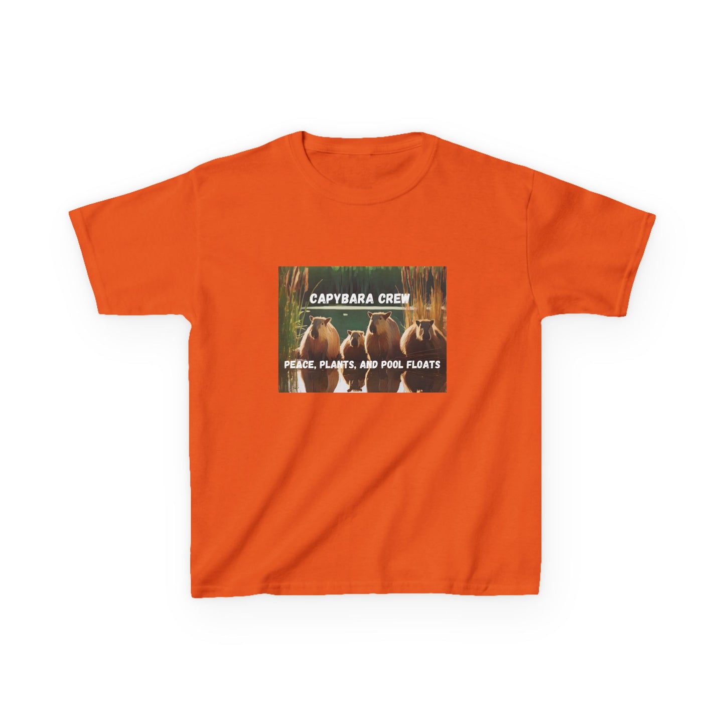 Kids Capybara Crew Tee
