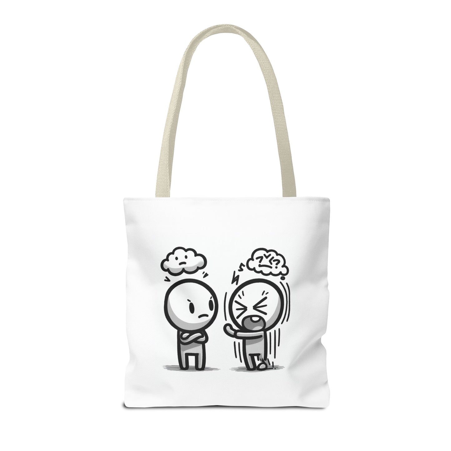 Funny Conflict Tote Bag