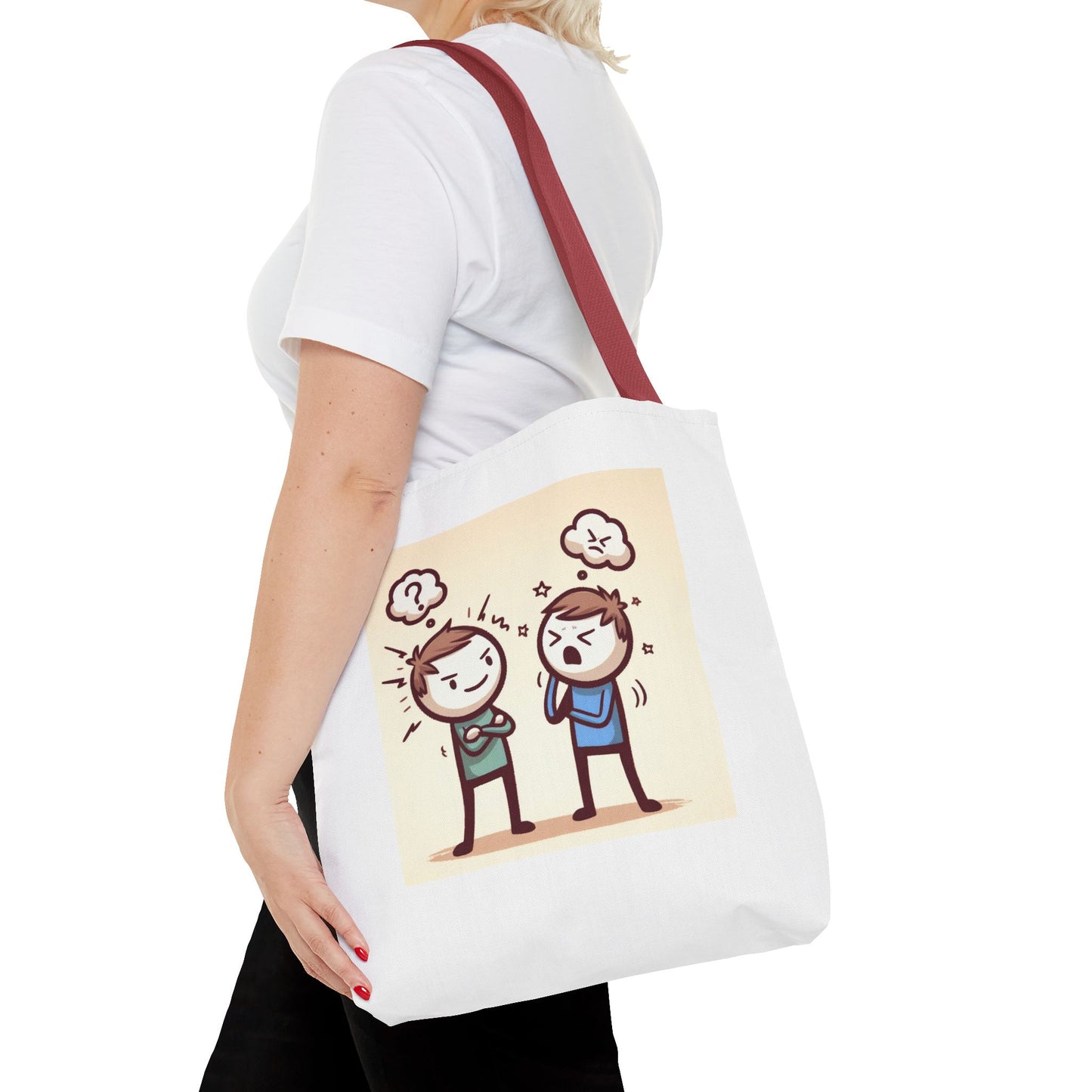 Funny Conflict Tote Bag