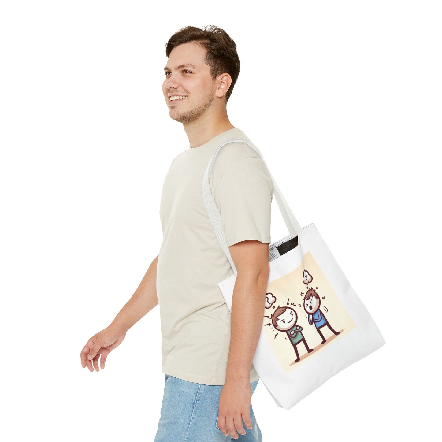 Funny Conflict Tote Bag