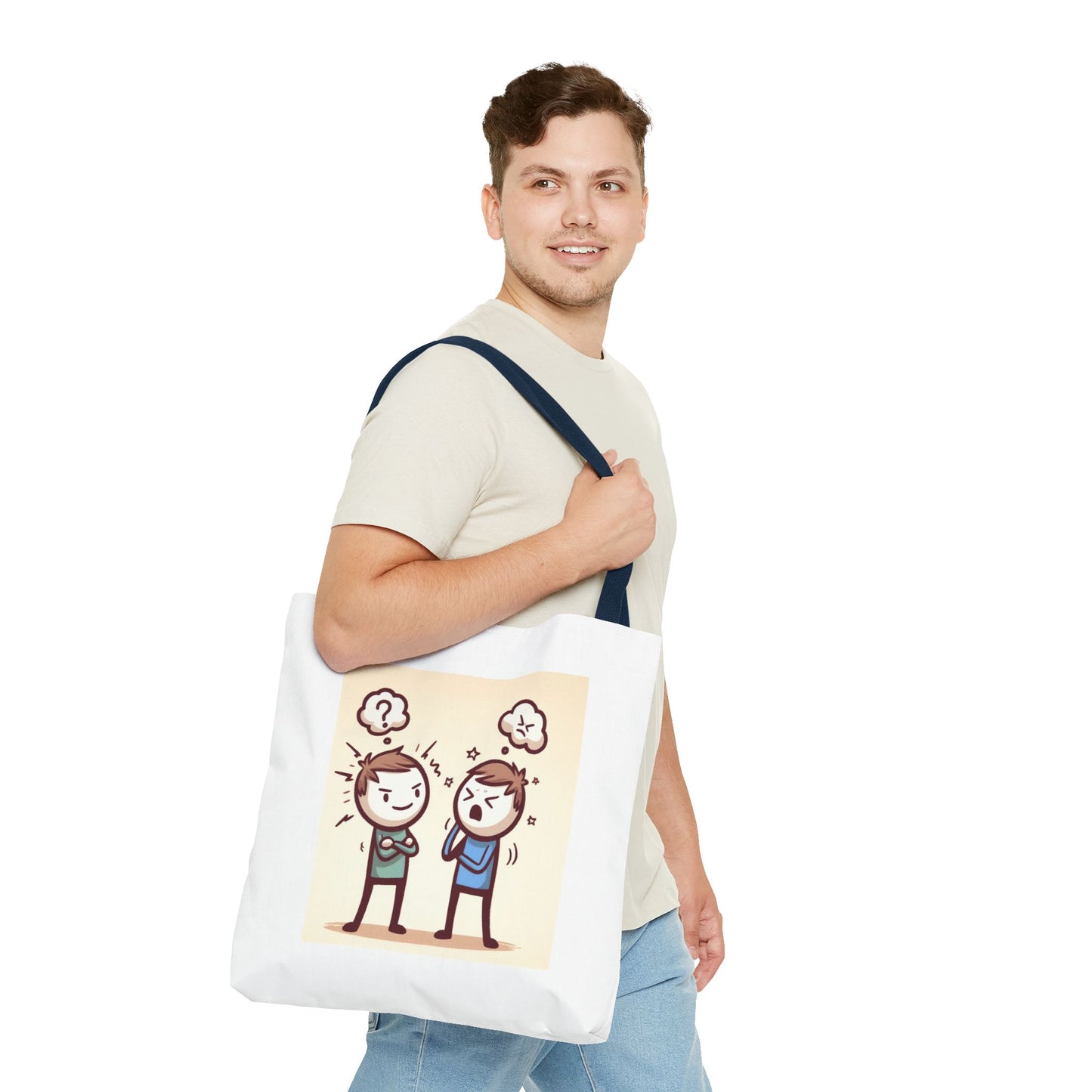 Funny Conflict Tote Bag