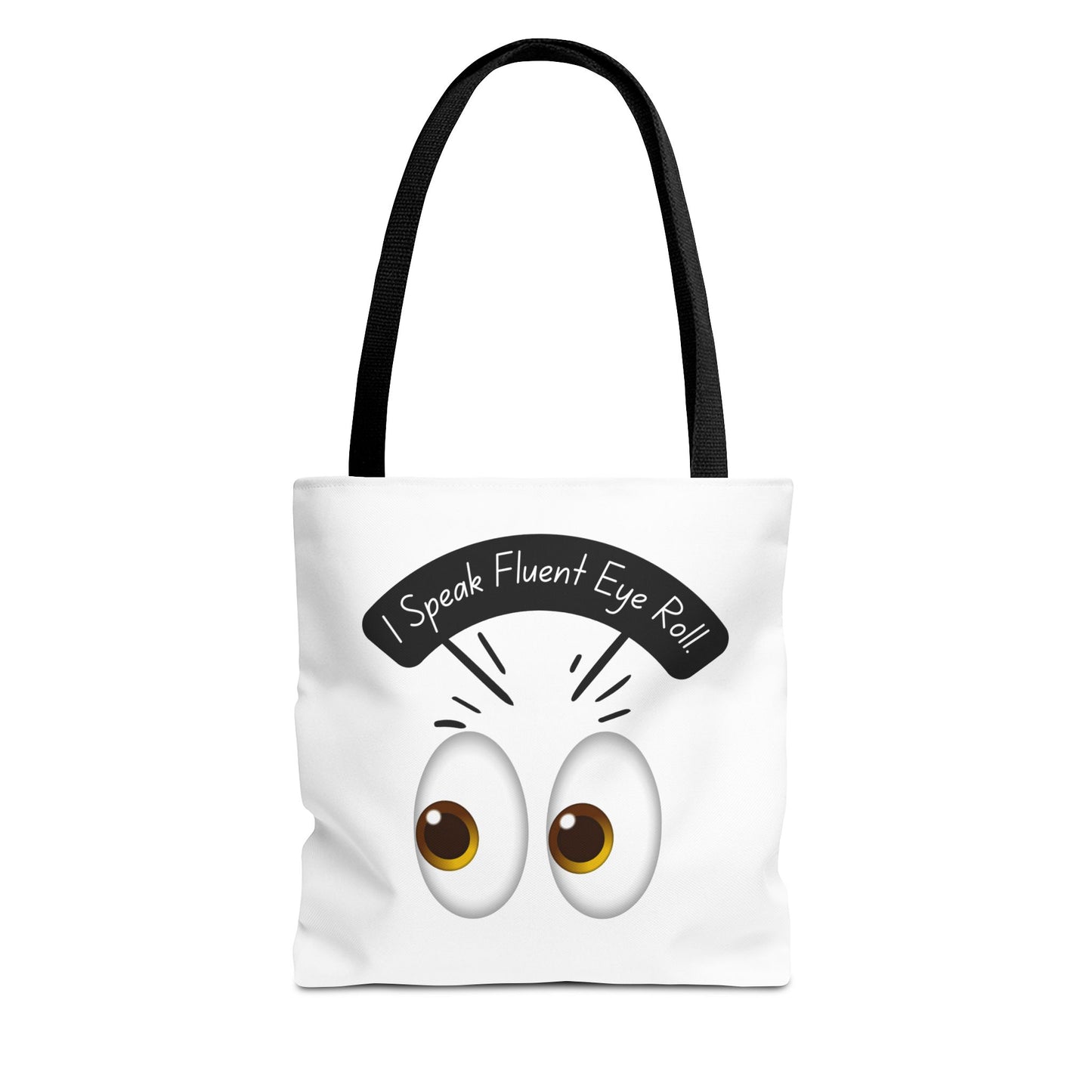Funny Eye Roll Tote Bag