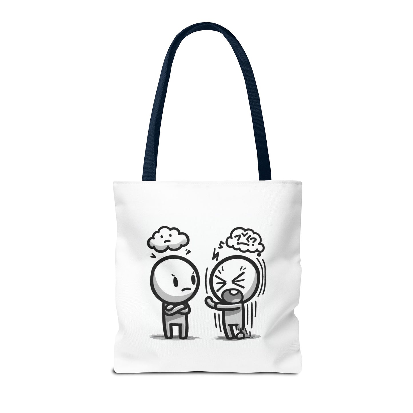 Funny Conflict Tote Bag