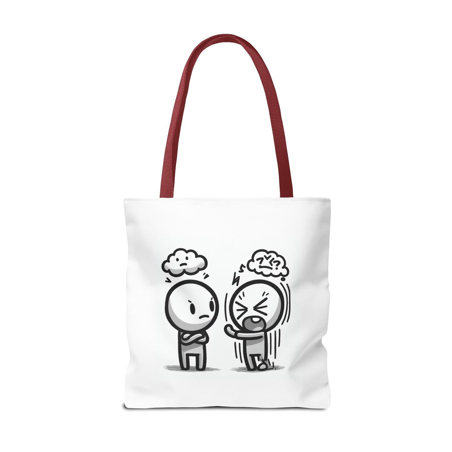 Funny Conflict Tote Bag