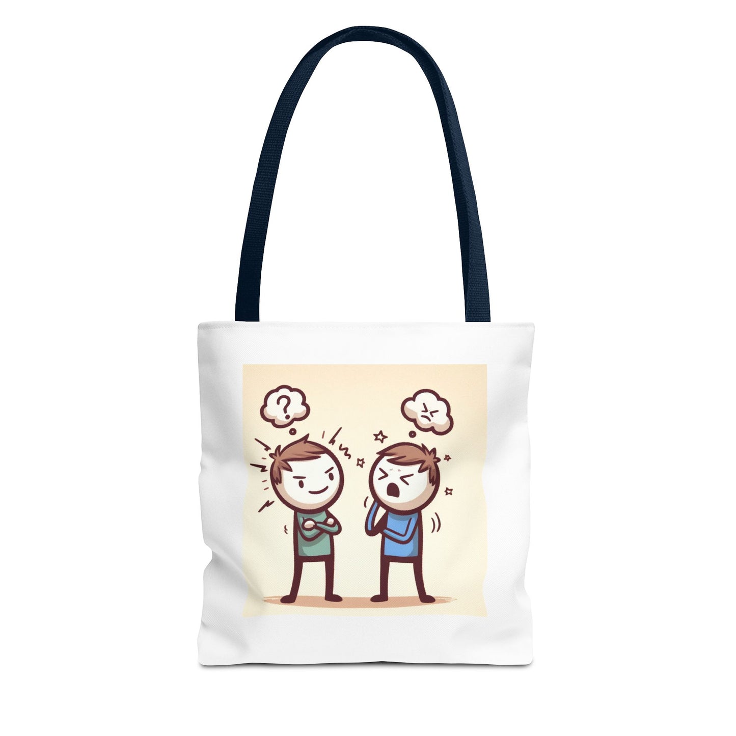 Funny Conflict Tote Bag