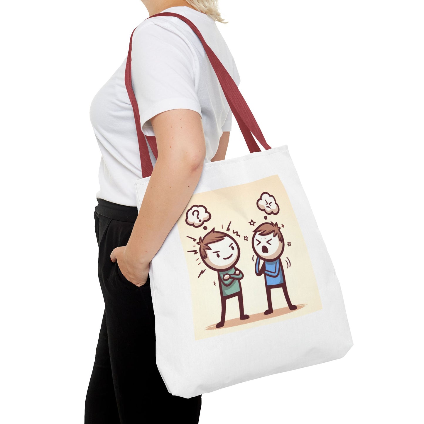 Funny Conflict Tote Bag