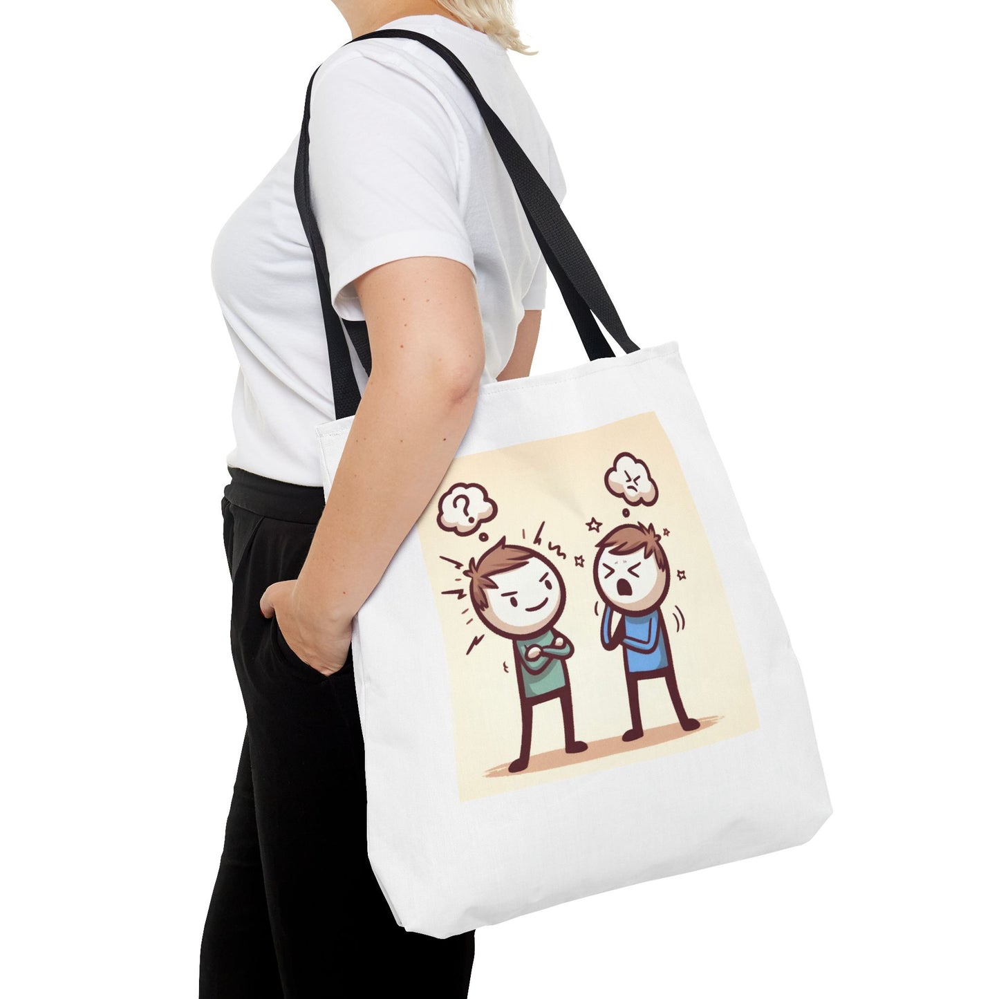 Funny Conflict Tote Bag