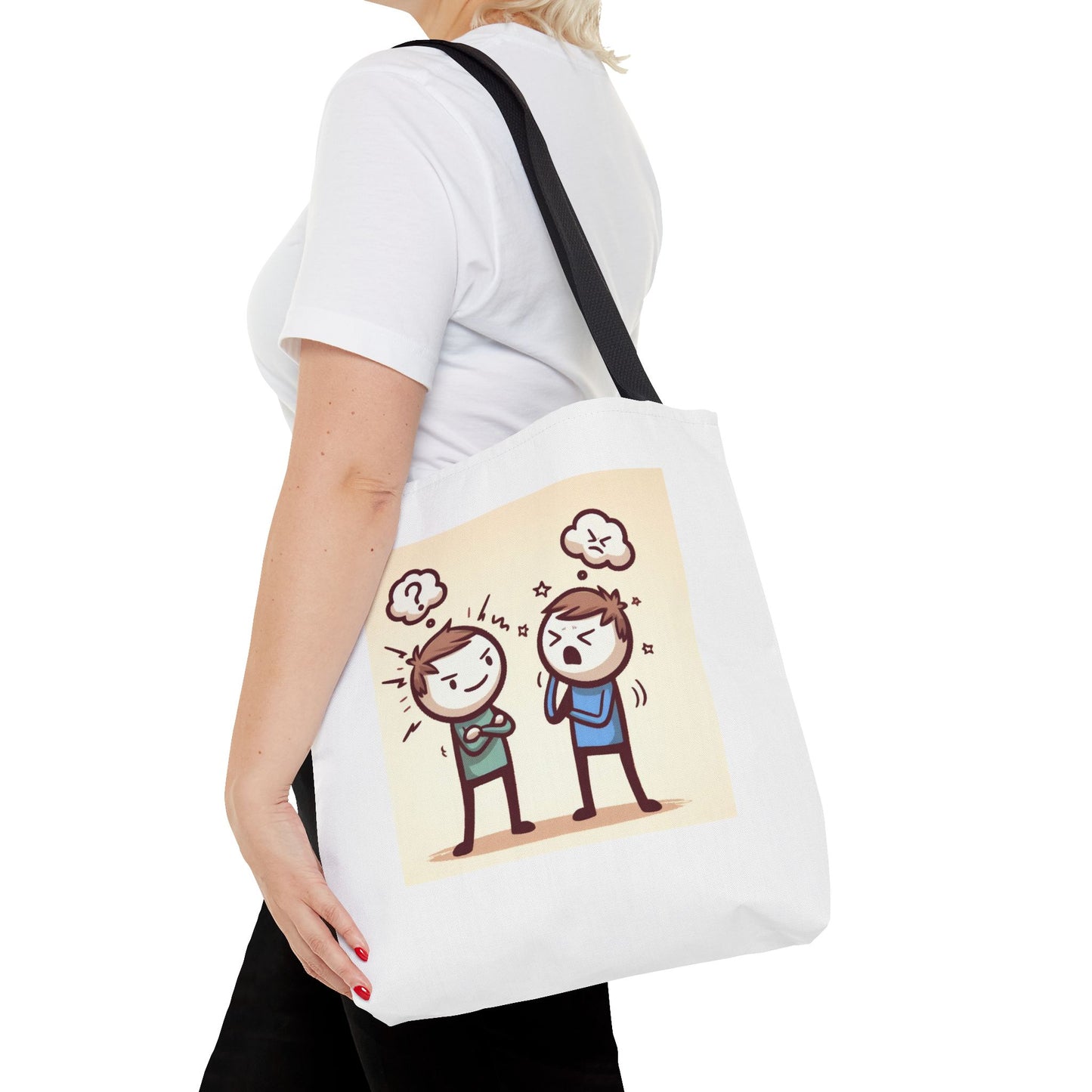 Funny Conflict Tote Bag