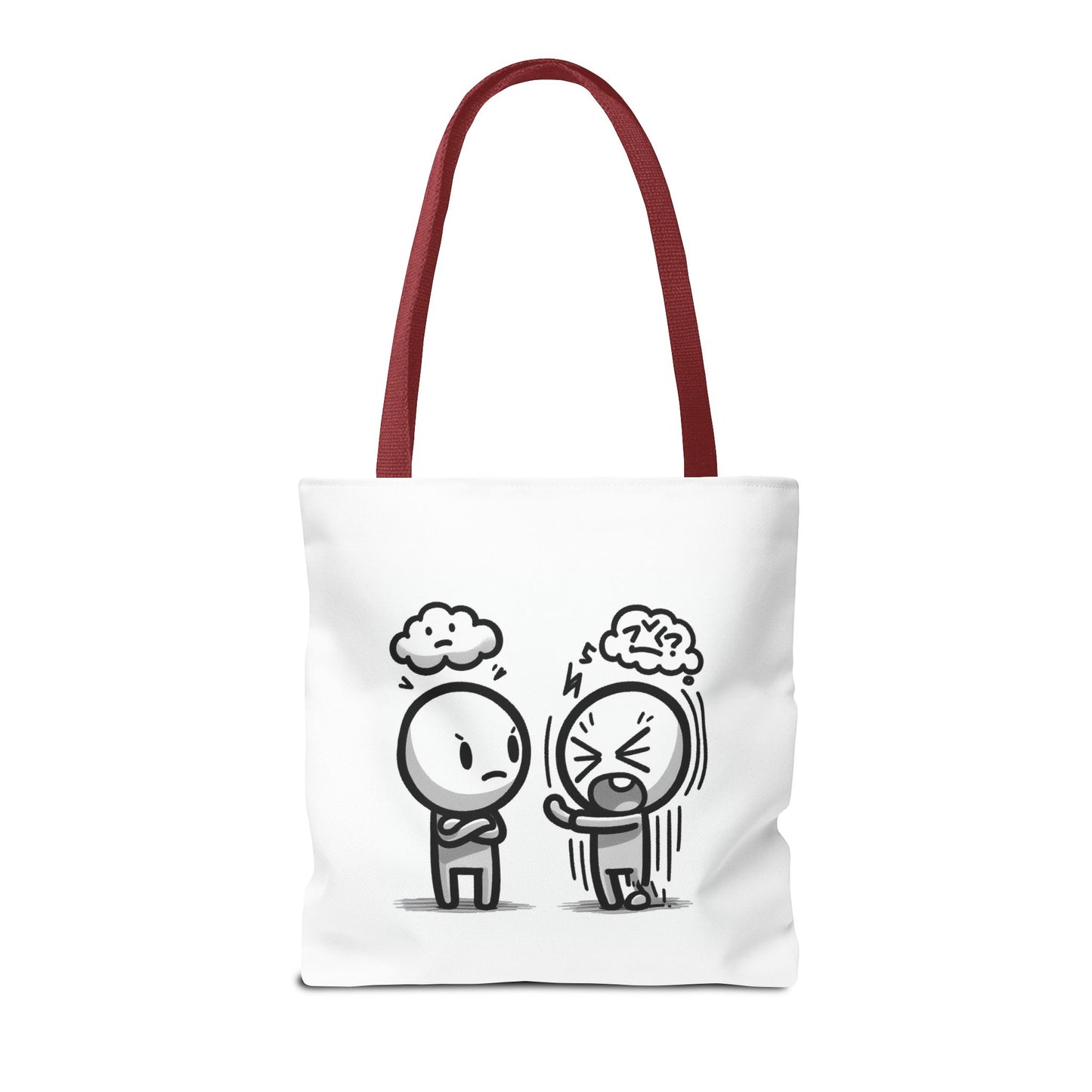 Funny Conflict Tote Bag