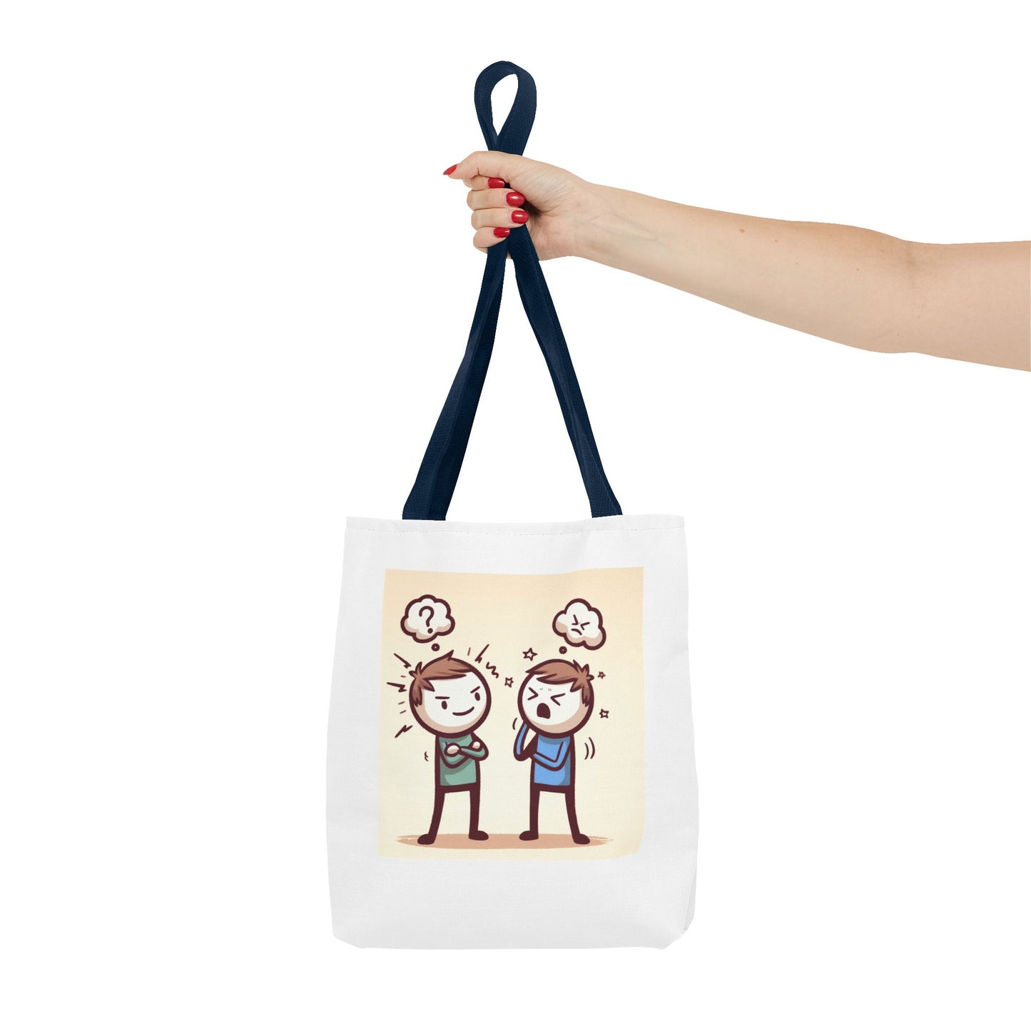 Funny Conflict Tote Bag