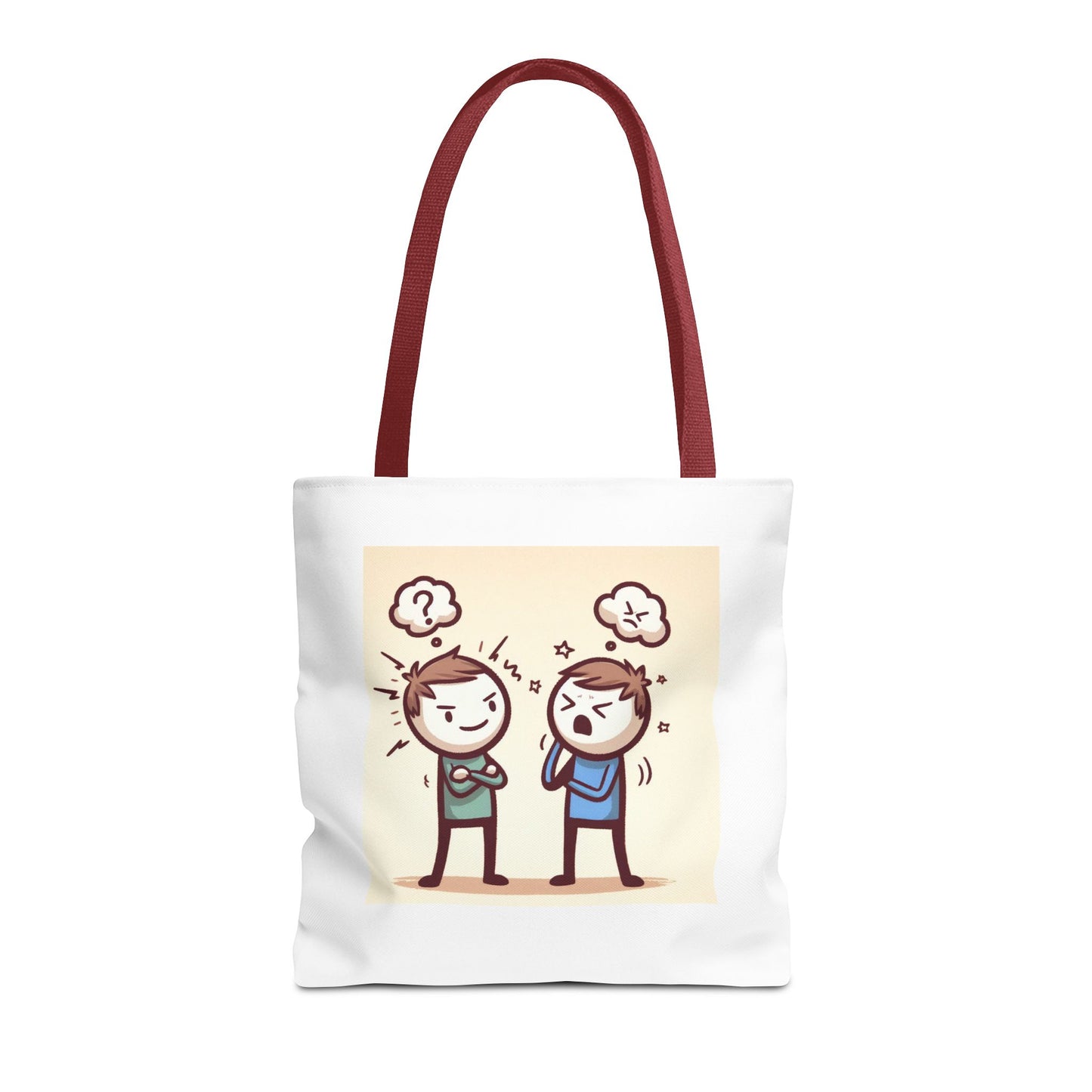 Funny Conflict Tote Bag