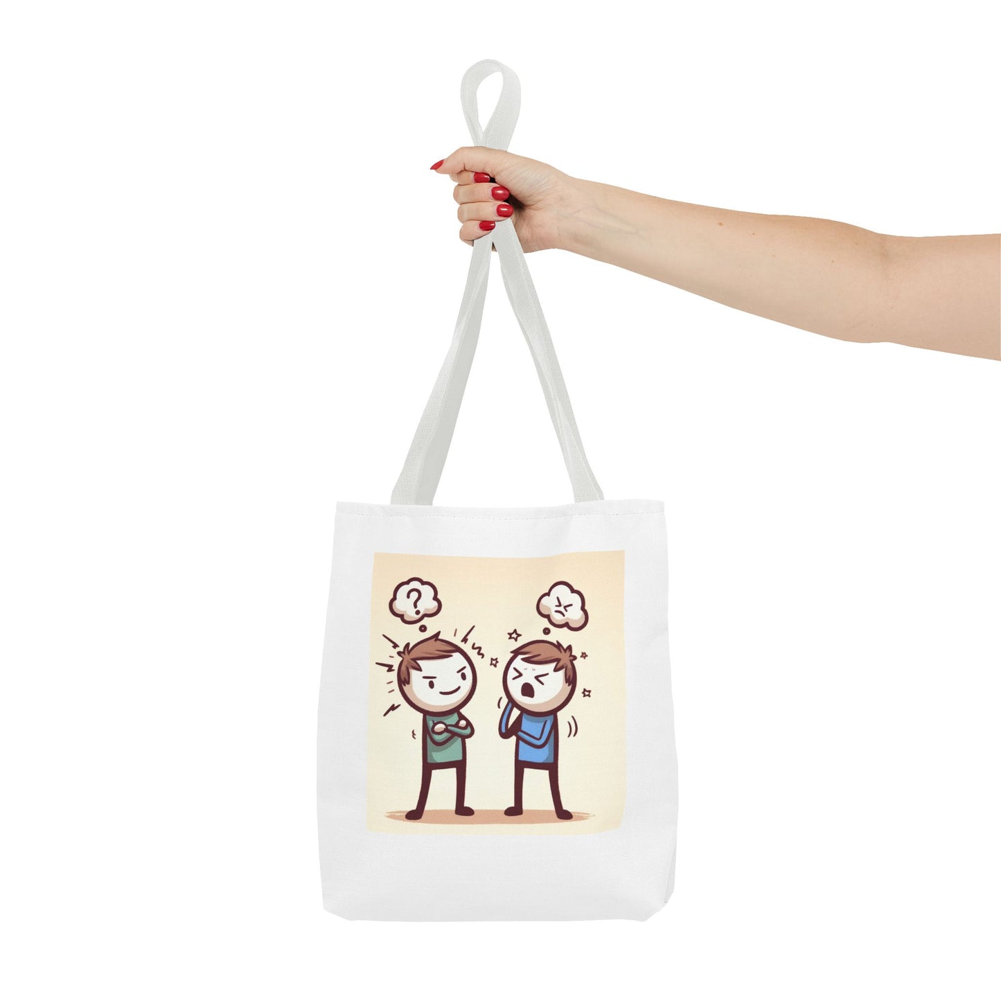 Funny Conflict Tote Bag