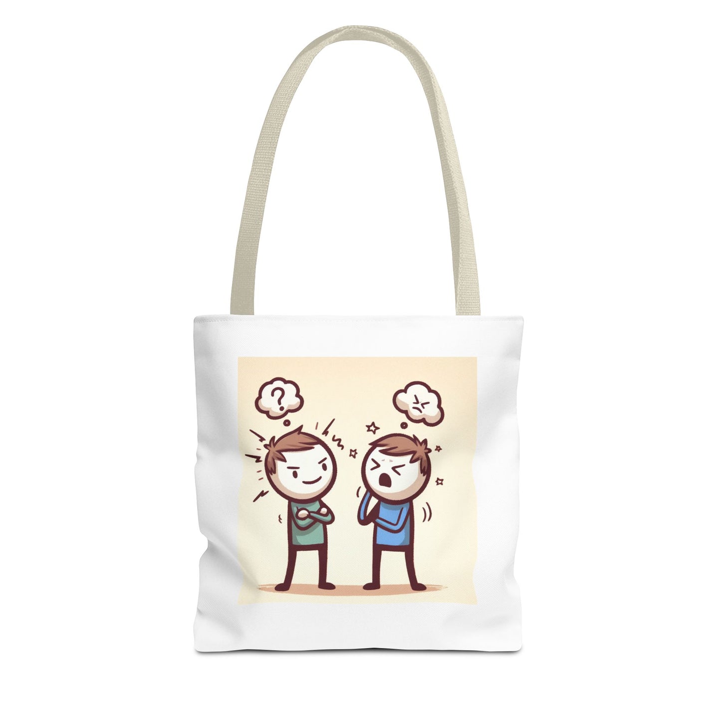 Funny Conflict Tote Bag