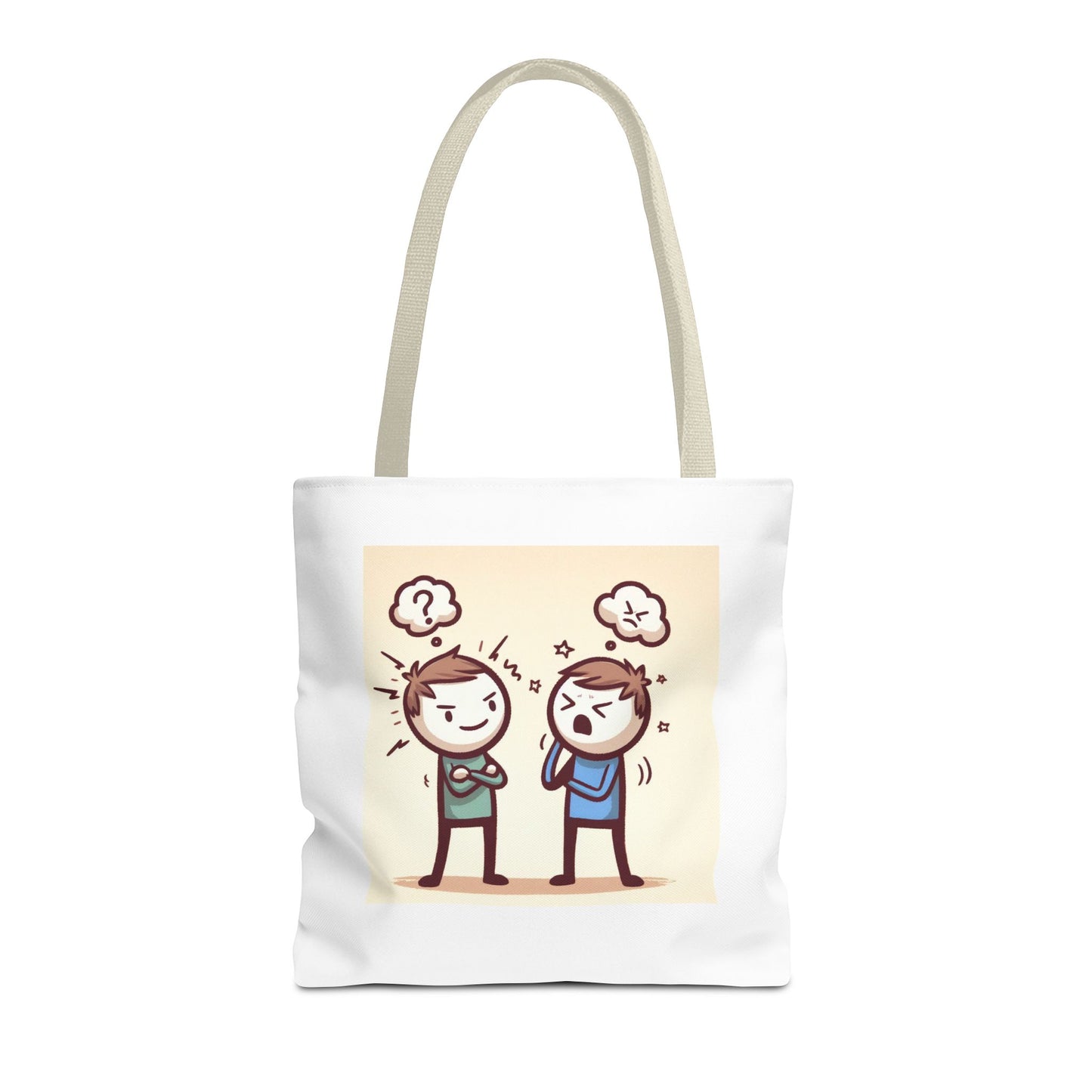 Funny Conflict Tote Bag