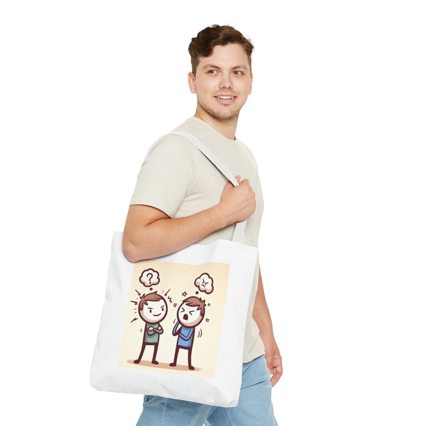 Funny Conflict Tote Bag
