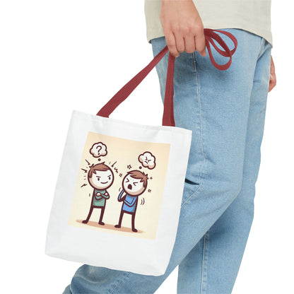 Funny Conflict Tote Bag