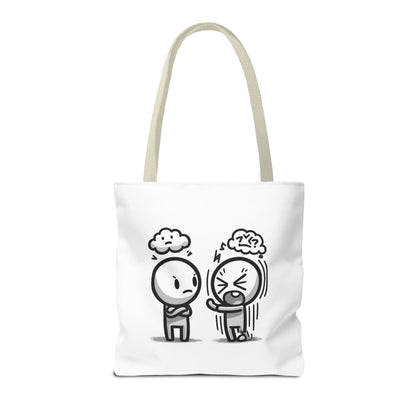 Funny Conflict Tote Bag