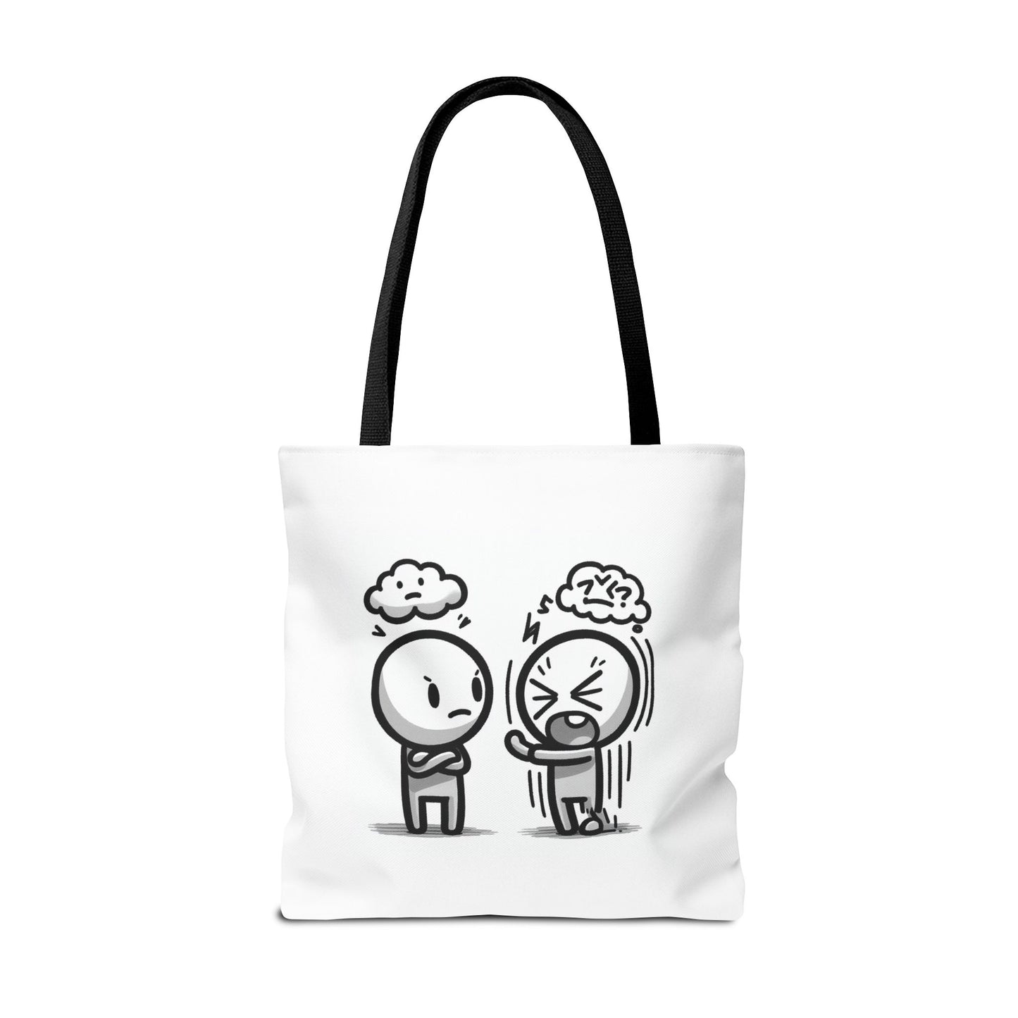 Funny Conflict Tote Bag