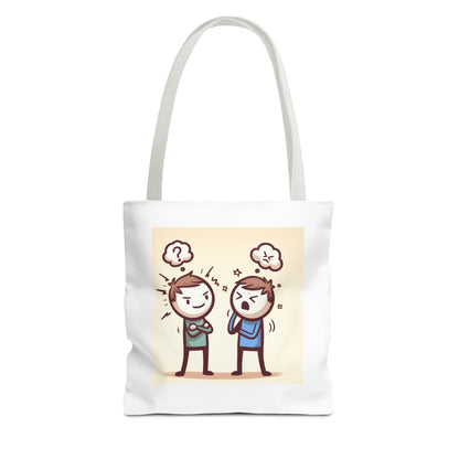 Funny Conflict Tote Bag