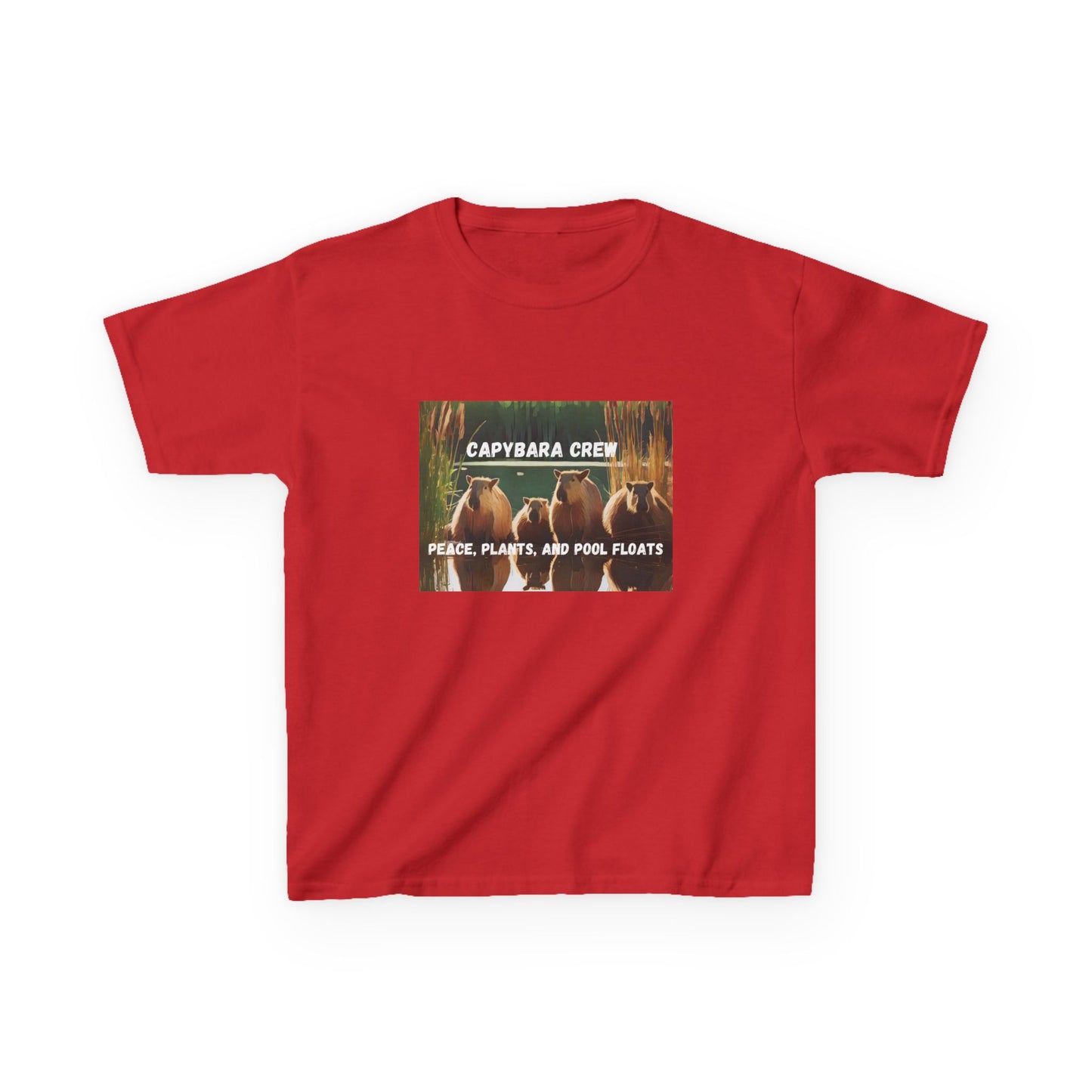 Kids Capybara Crew Tee
