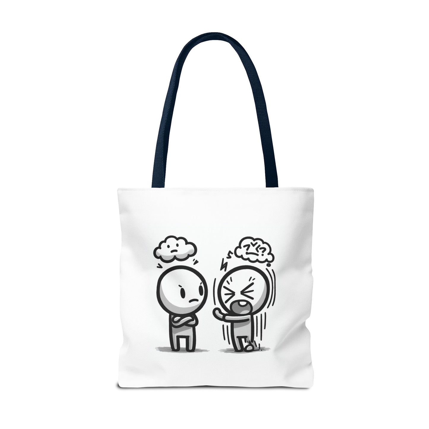 Funny Conflict Tote Bag