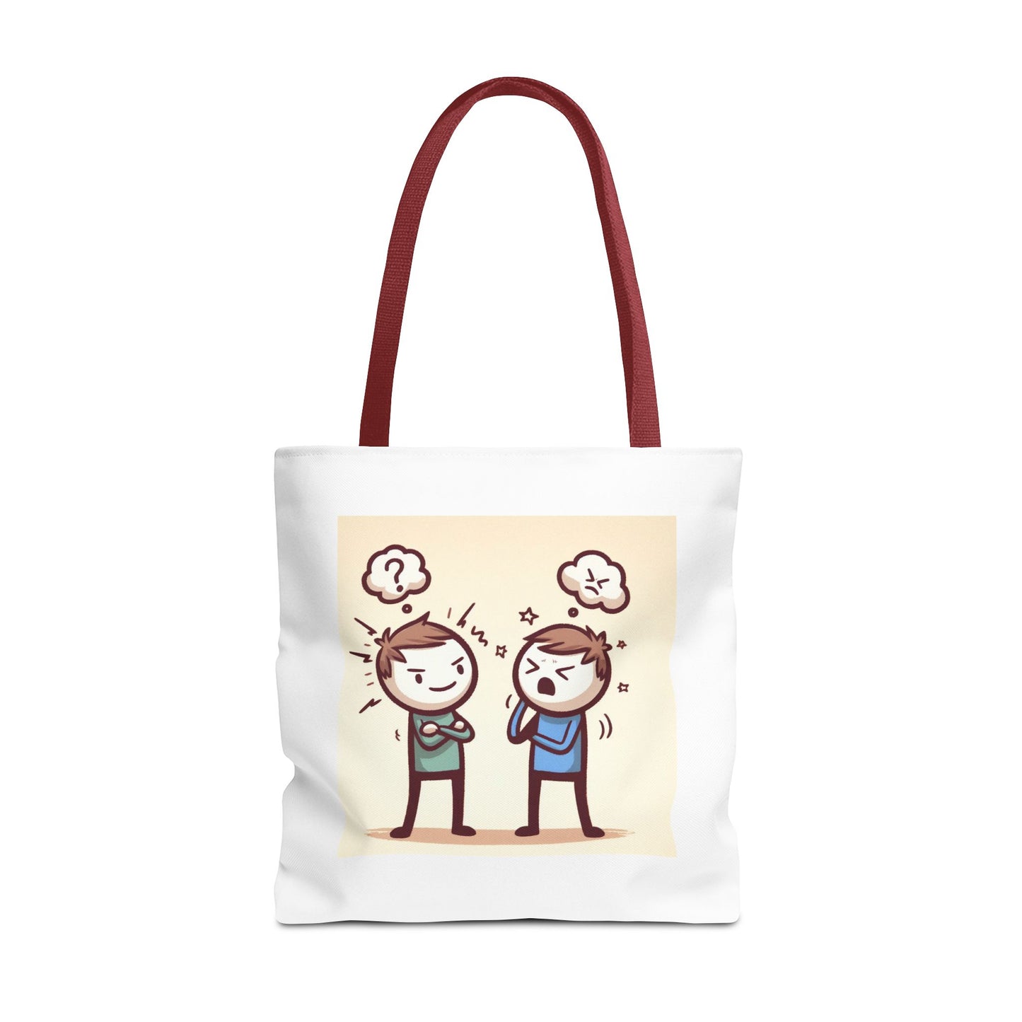 Funny Conflict Tote Bag