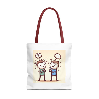 Funny Conflict Tote Bag