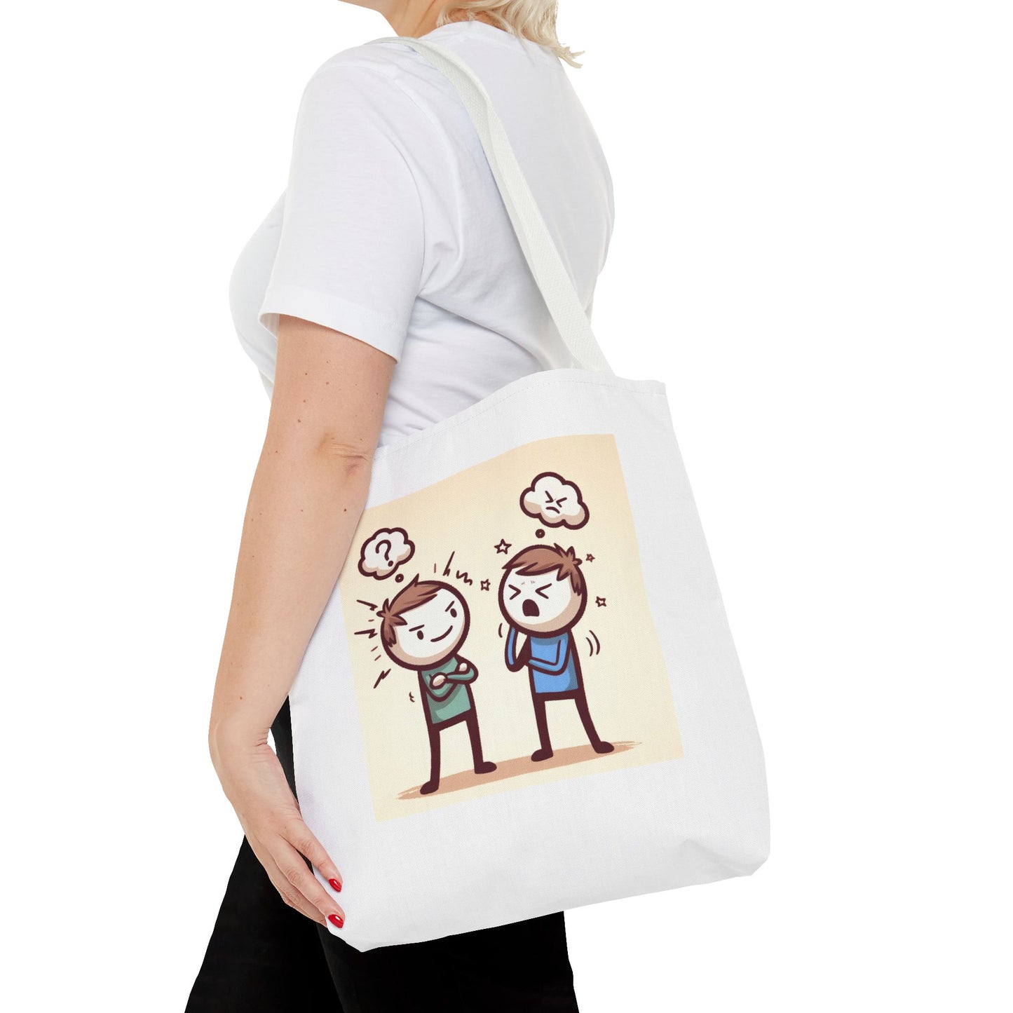 Funny Conflict Tote Bag