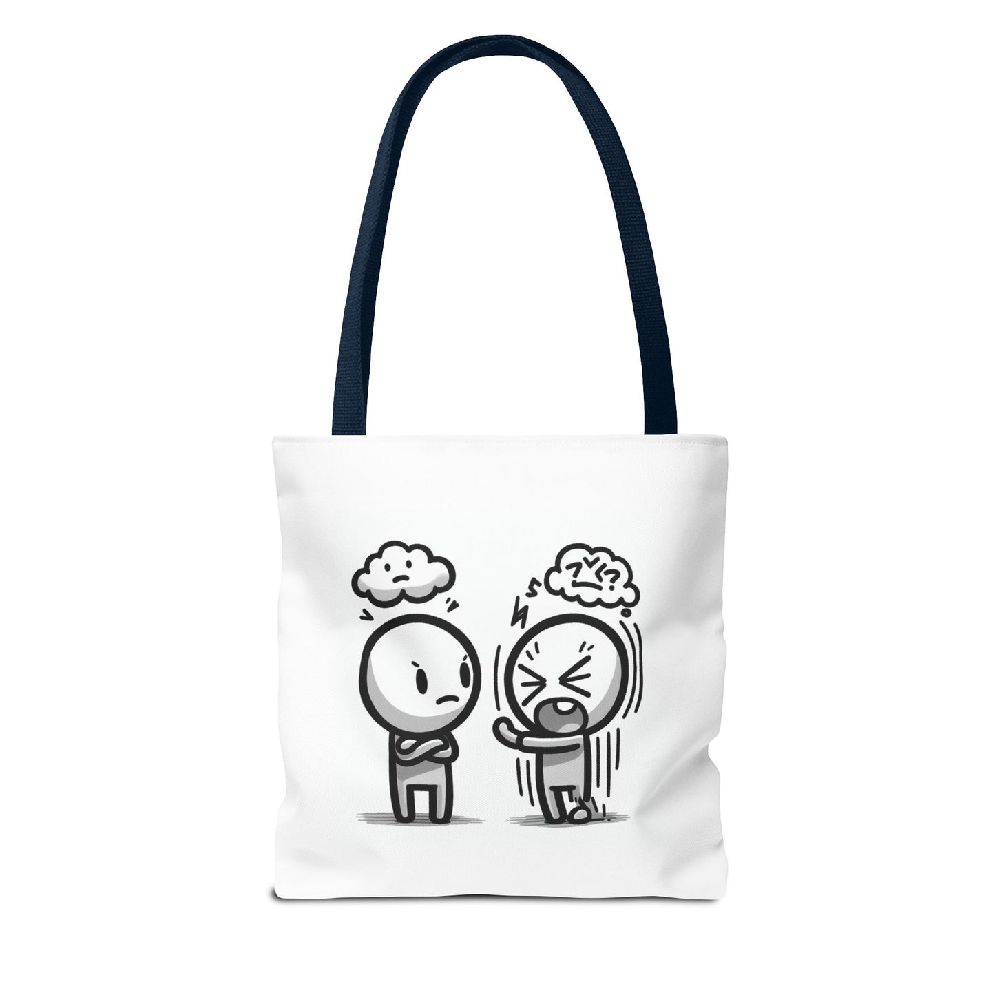 Funny Conflict Tote Bag