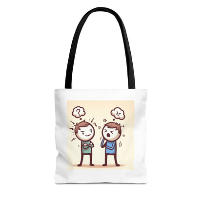 Funny Conflict Tote Bag
