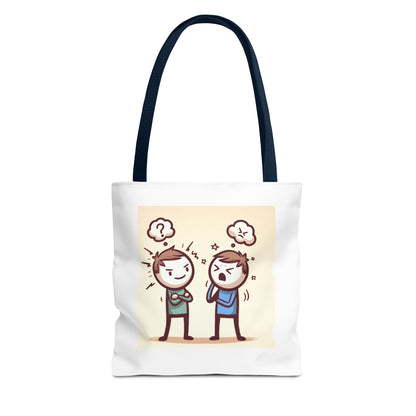 Funny Conflict Tote Bag