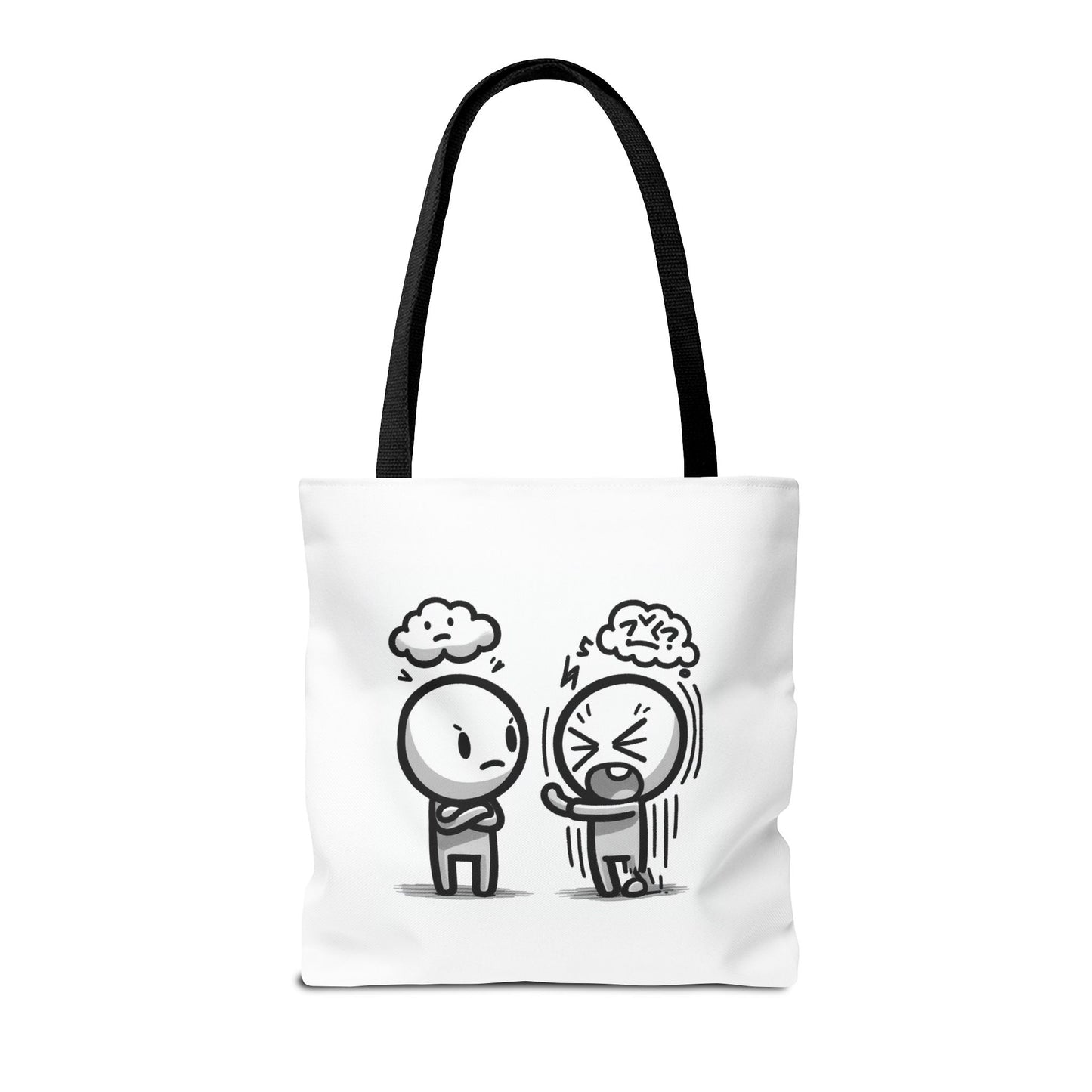 Funny Conflict Tote Bag