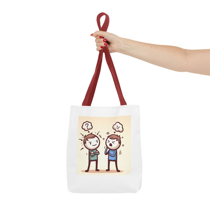 Funny Conflict Tote Bag