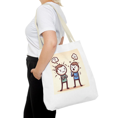 Funny Conflict Tote Bag