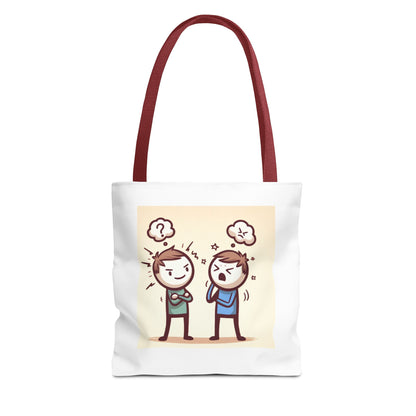 Funny Conflict Tote Bag
