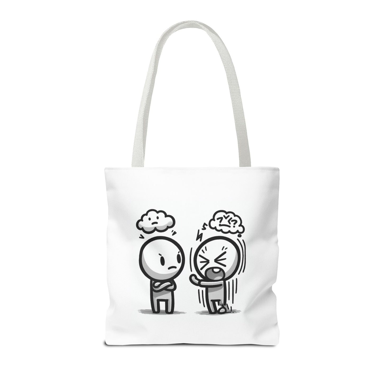Funny Conflict Tote Bag
