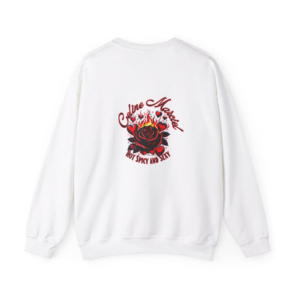 Hot Spicy Romance Unisex Crewneck Sweatshirt