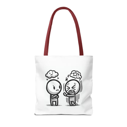 Funny Conflict Tote Bag