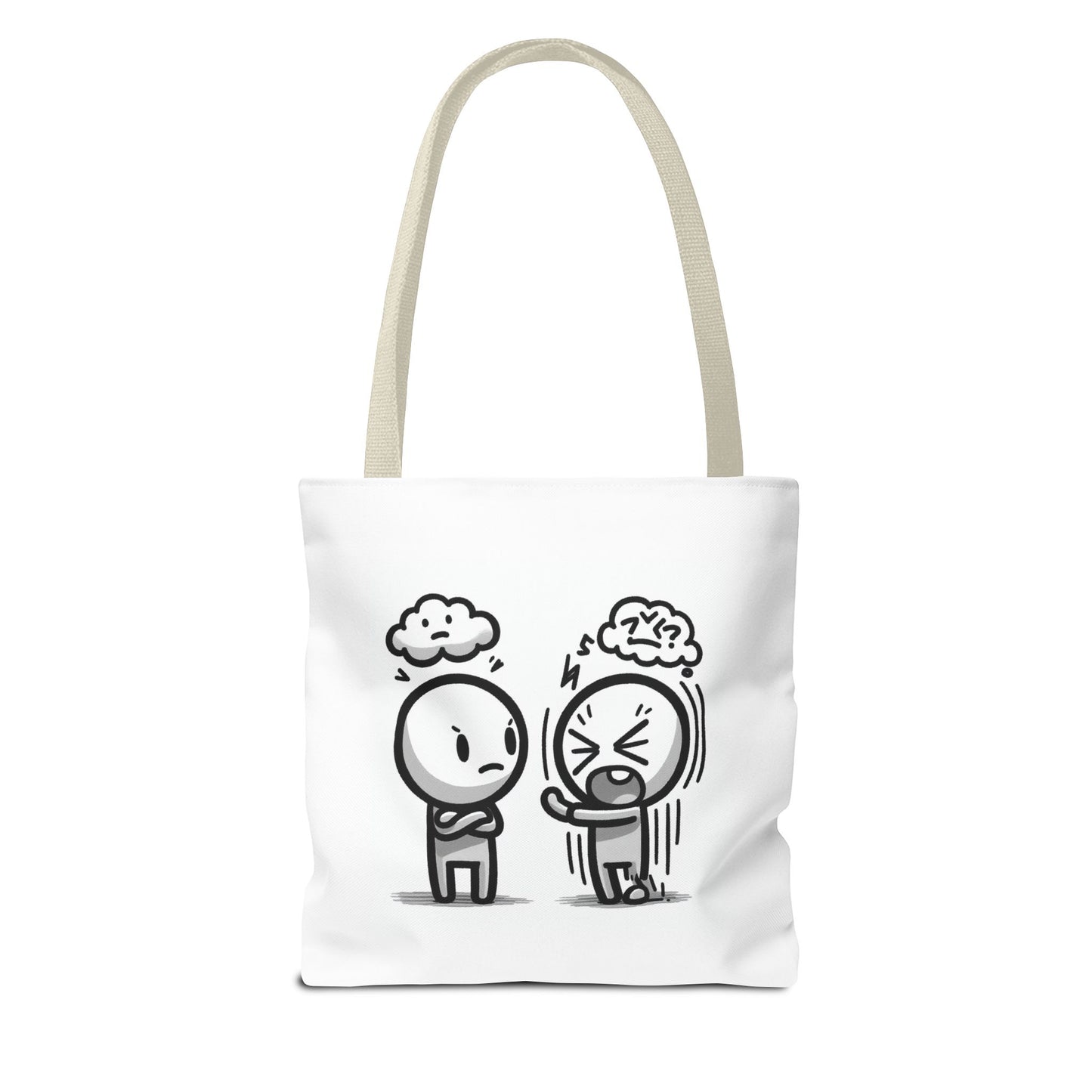 Funny Conflict Tote Bag