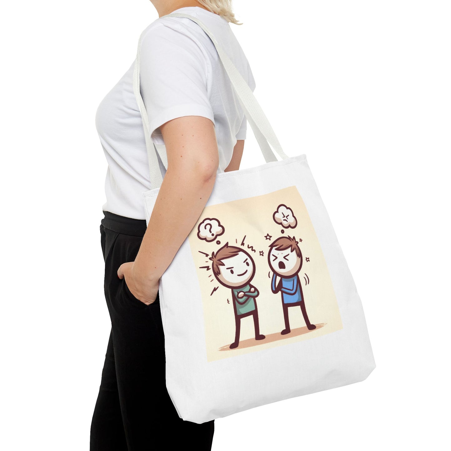 Funny Conflict Tote Bag