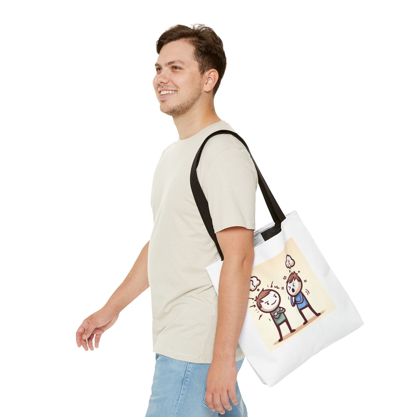 Funny Conflict Tote Bag