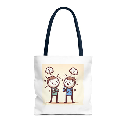 Funny Conflict Tote Bag