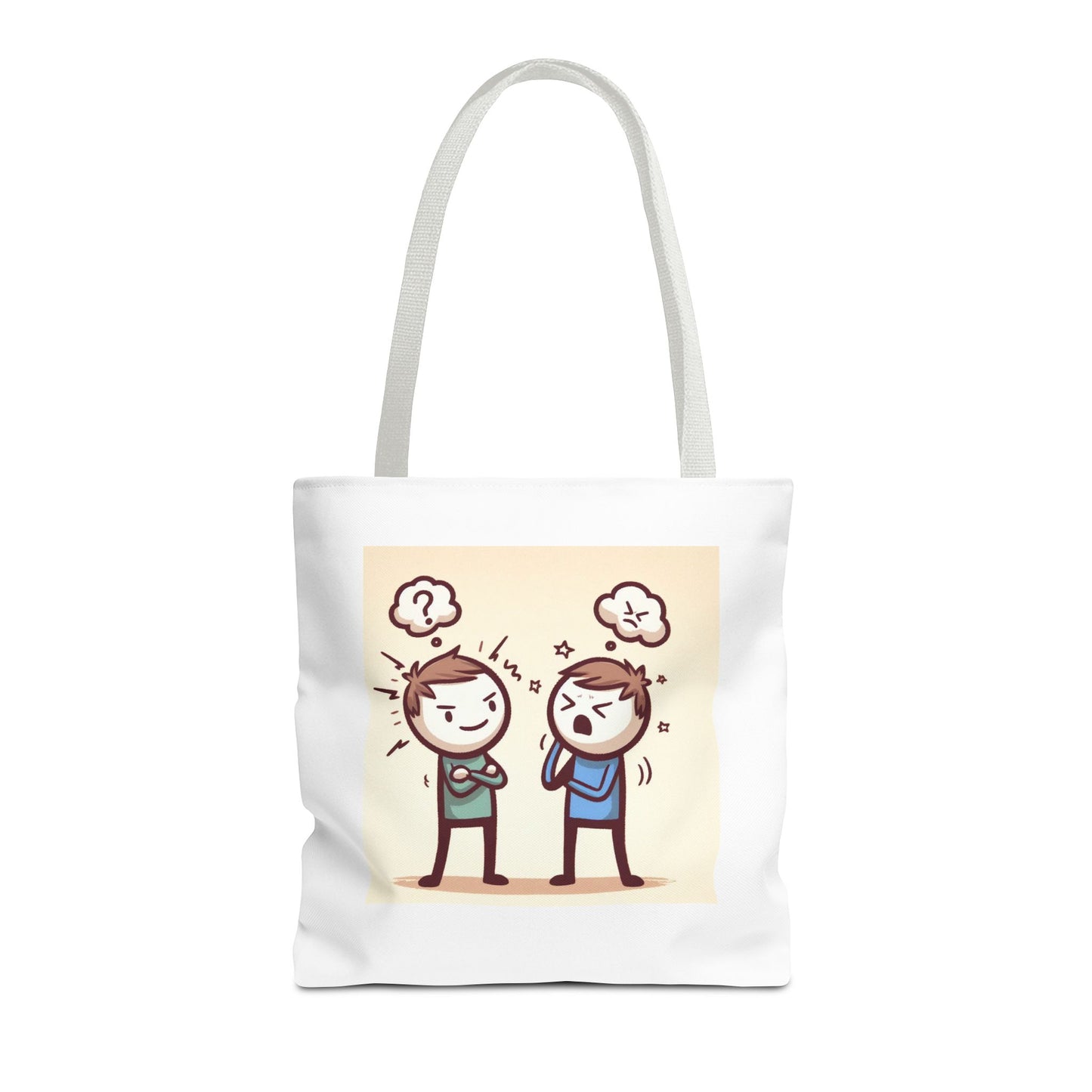Funny Conflict Tote Bag